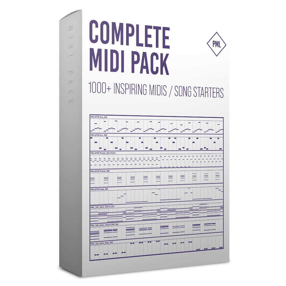 MIDI COMPLETE PACK (1000+files) Product Box