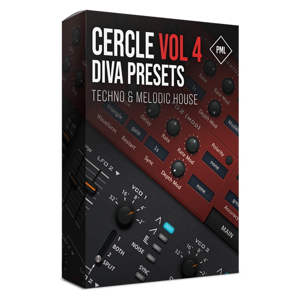 Cercle Sounds Vol 4 - Diva Preset Pack for Techno and Melodic House