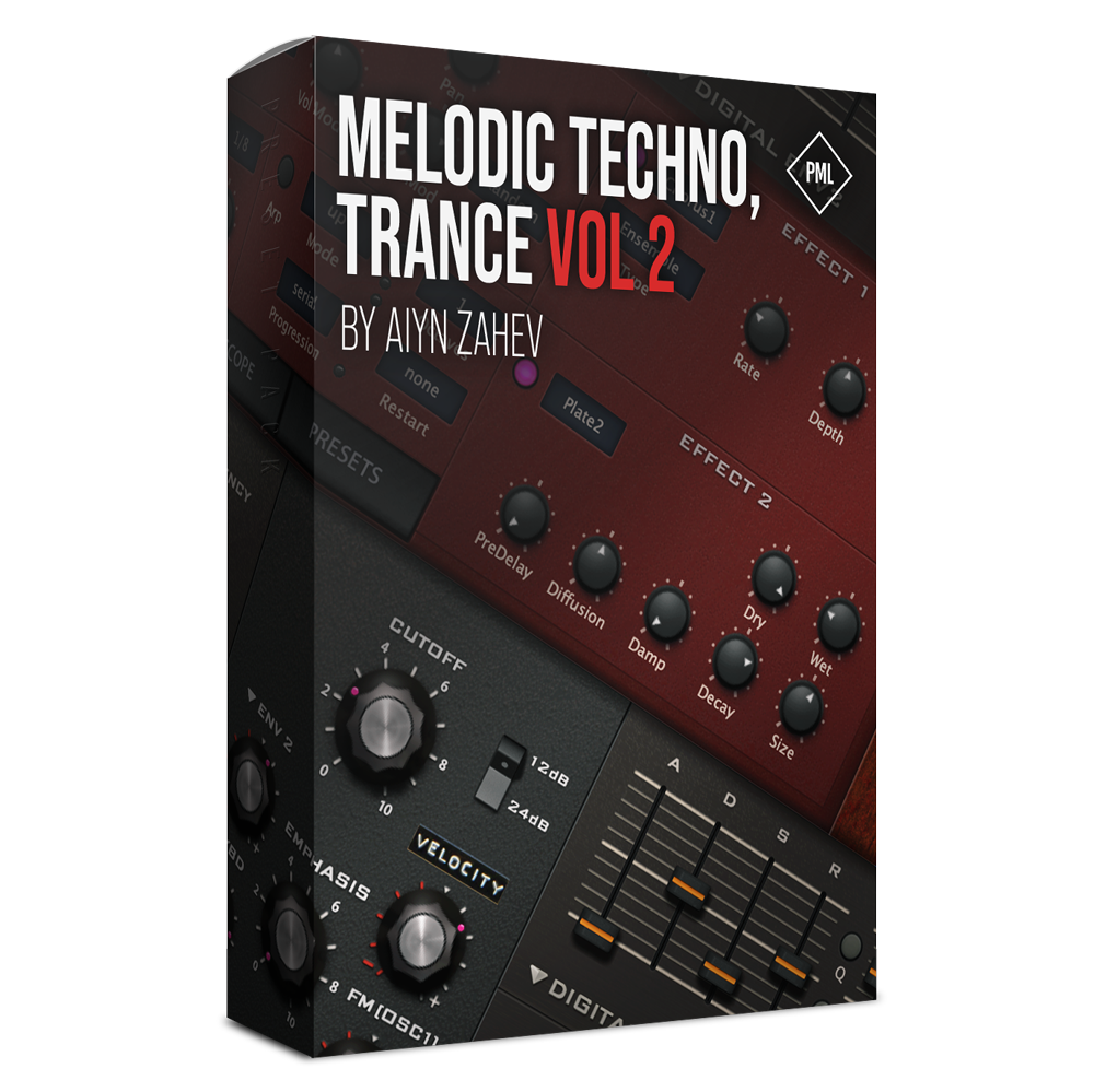 Melodic Techno and Trance - Diva Presets by Aiyn Zahev Vol.2 Product Box