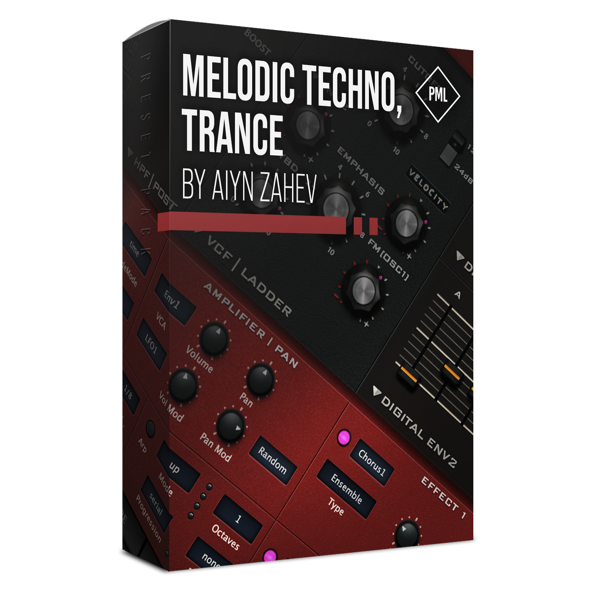 Melodic Techno and Trance - Diva Presets by Aiyn Zahev Product Box