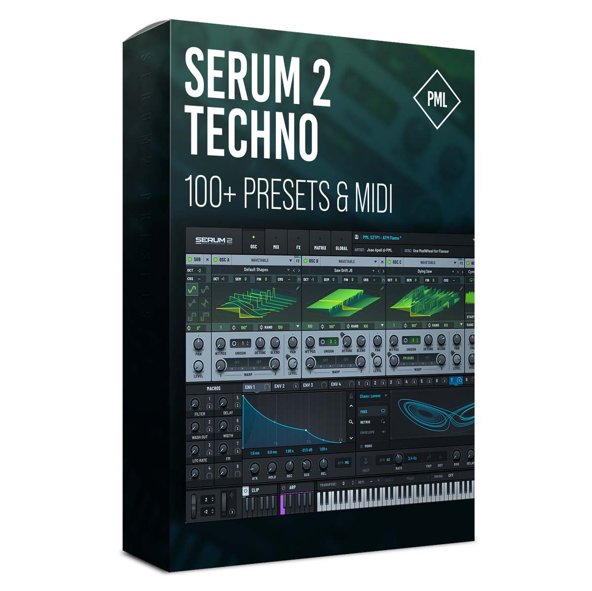 Serum 2 - Techno Presets Product Box