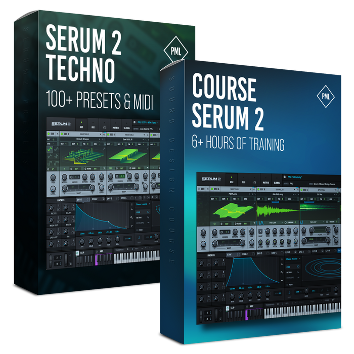Serum 2 - Techno Presets +  Course: Serum 2