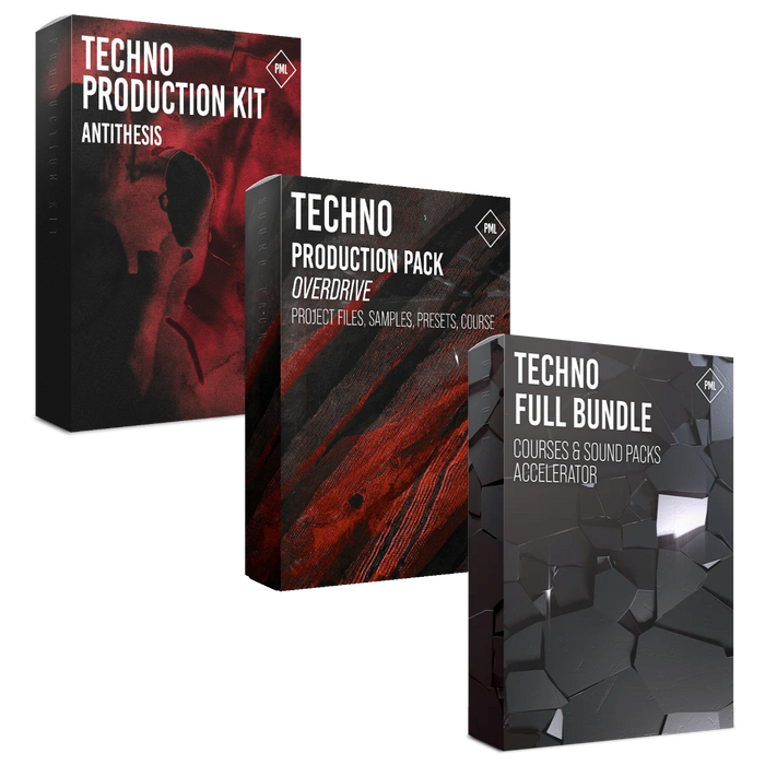 Antithesis - Techno Sound Pack + Techno Production Pack - Overdrive + Full Techno Accelerator Bundle