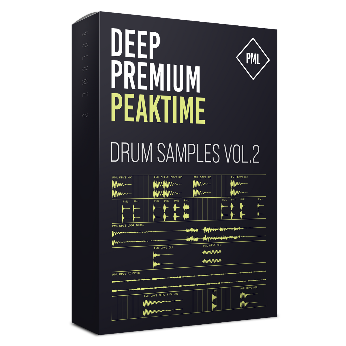 Deep Premium Vol.2 - Drum Sample Pack Product Box