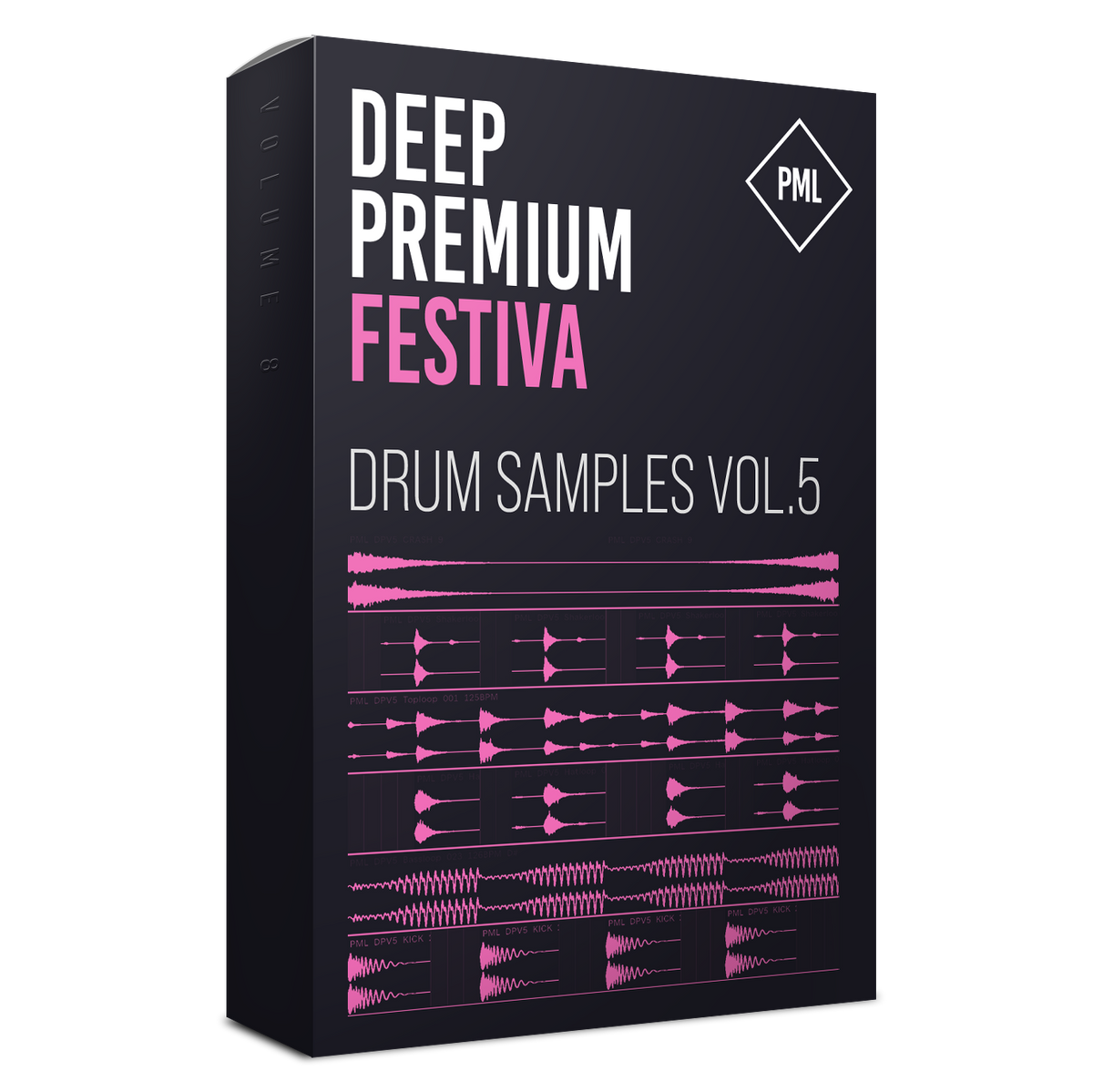 Deep Premium Vol.5 - Drum Sample Pack Product Box