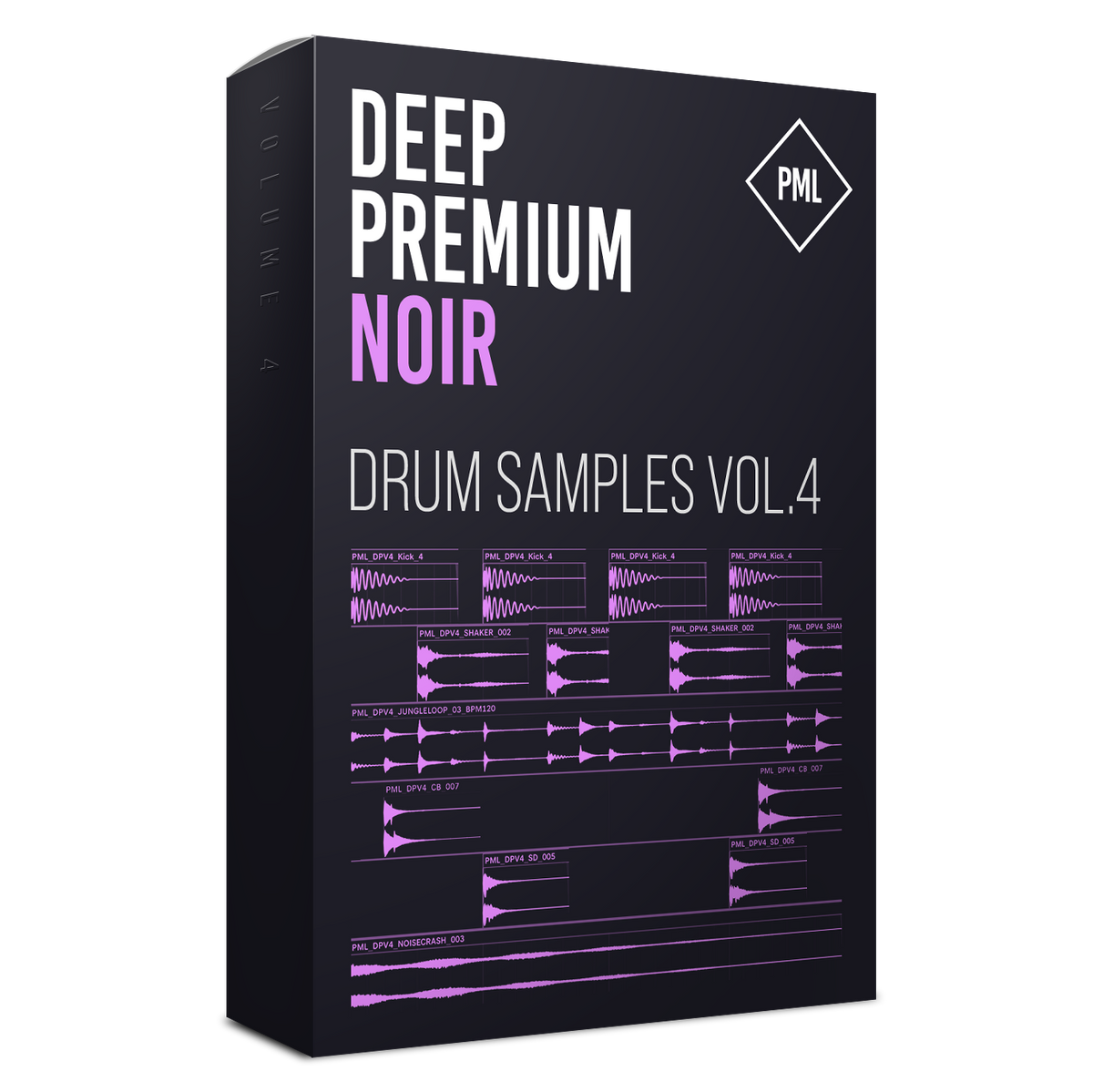 Deep Premium Vol.4 - Drum Sample Pack Product Box
