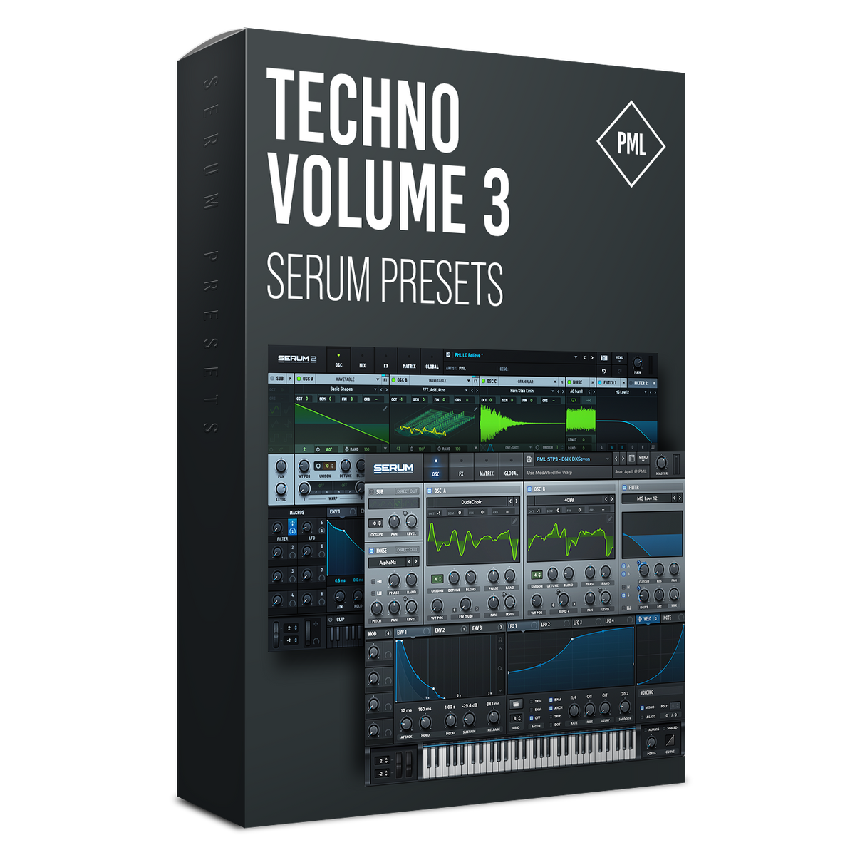 Serum Techno Presets Vol.3 Product Box