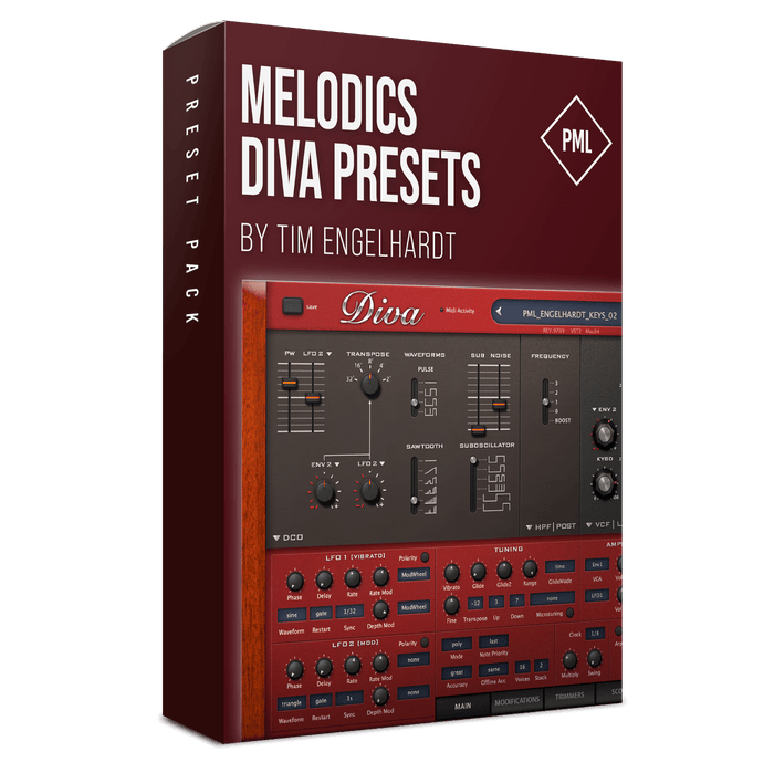 Diva Preset Pack - Melodics by Tim Engelhardt