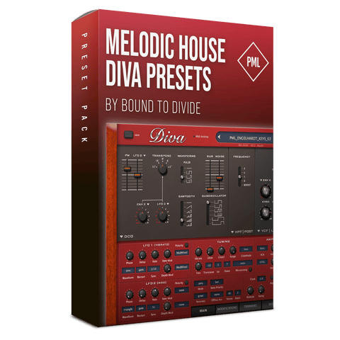 Diva Preset Pack - Melodic House by Bound To Divide