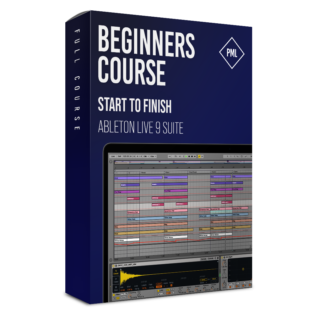 Classics: Beginners Course - Making A Track from Start To Finish in Ableton Live Product Box