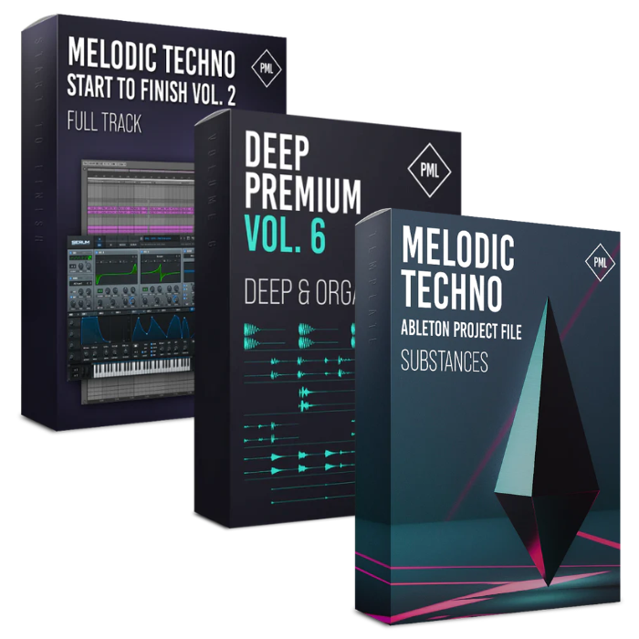 Course: Melodic Techno Start to Finish Vol. 2 + Deep Premium Vol. 6 + Ableton Template