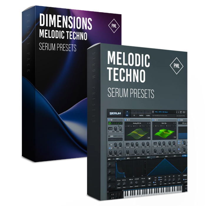 Serum Melodic Techno Vol. 1 and Vol. 2
