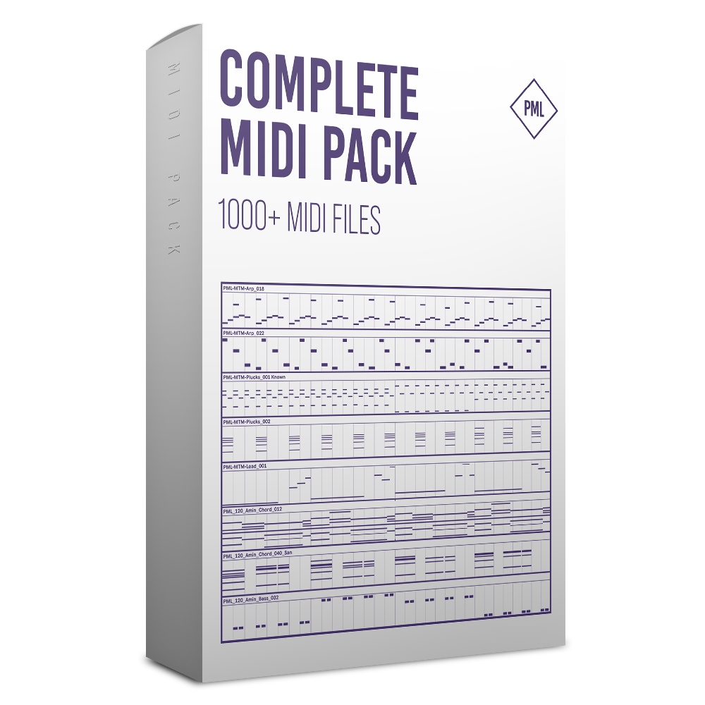 MIDI COMPLETE PACK (1000+files) Product Box