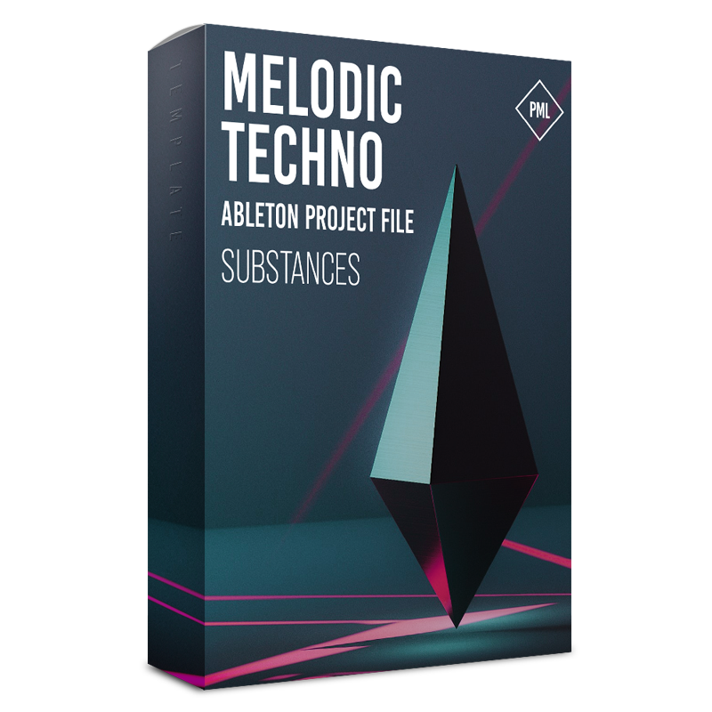 Melodic Techno - Substances - Ableton Template Product Box