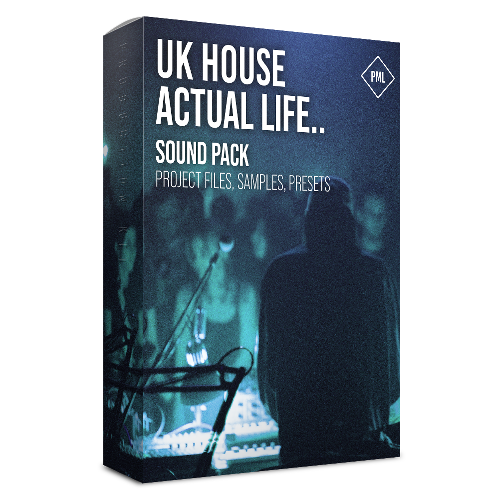 UK House Sound Pack: Actual Life Product Box