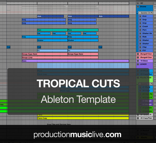 Tropical Cuts - Ableton Template