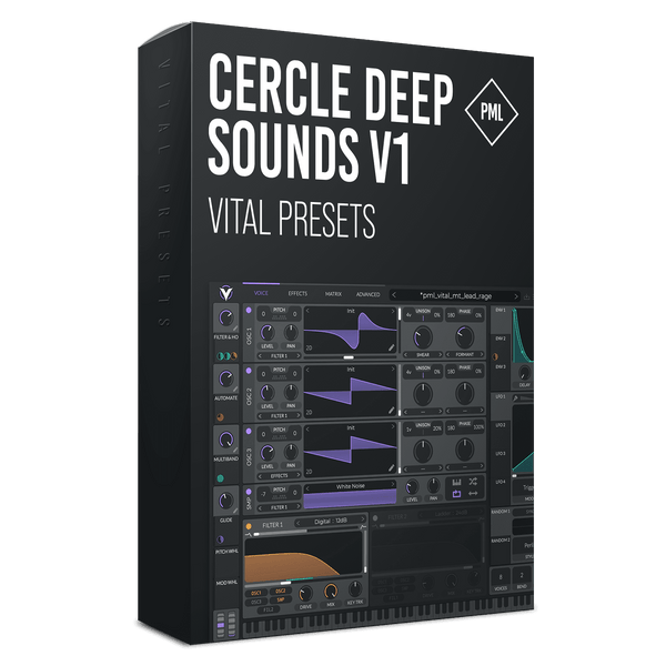 Vital Presets Cercle Deep Sounds (Melodic Techno, Deep, Underground)