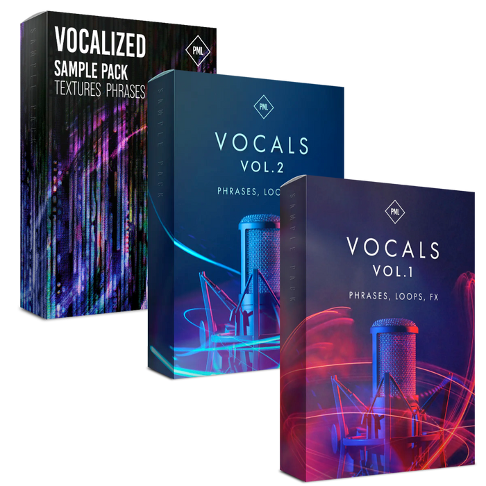Vocalized - Sample Pack + Vocals Vol. 1 + Vocals Vol. 2