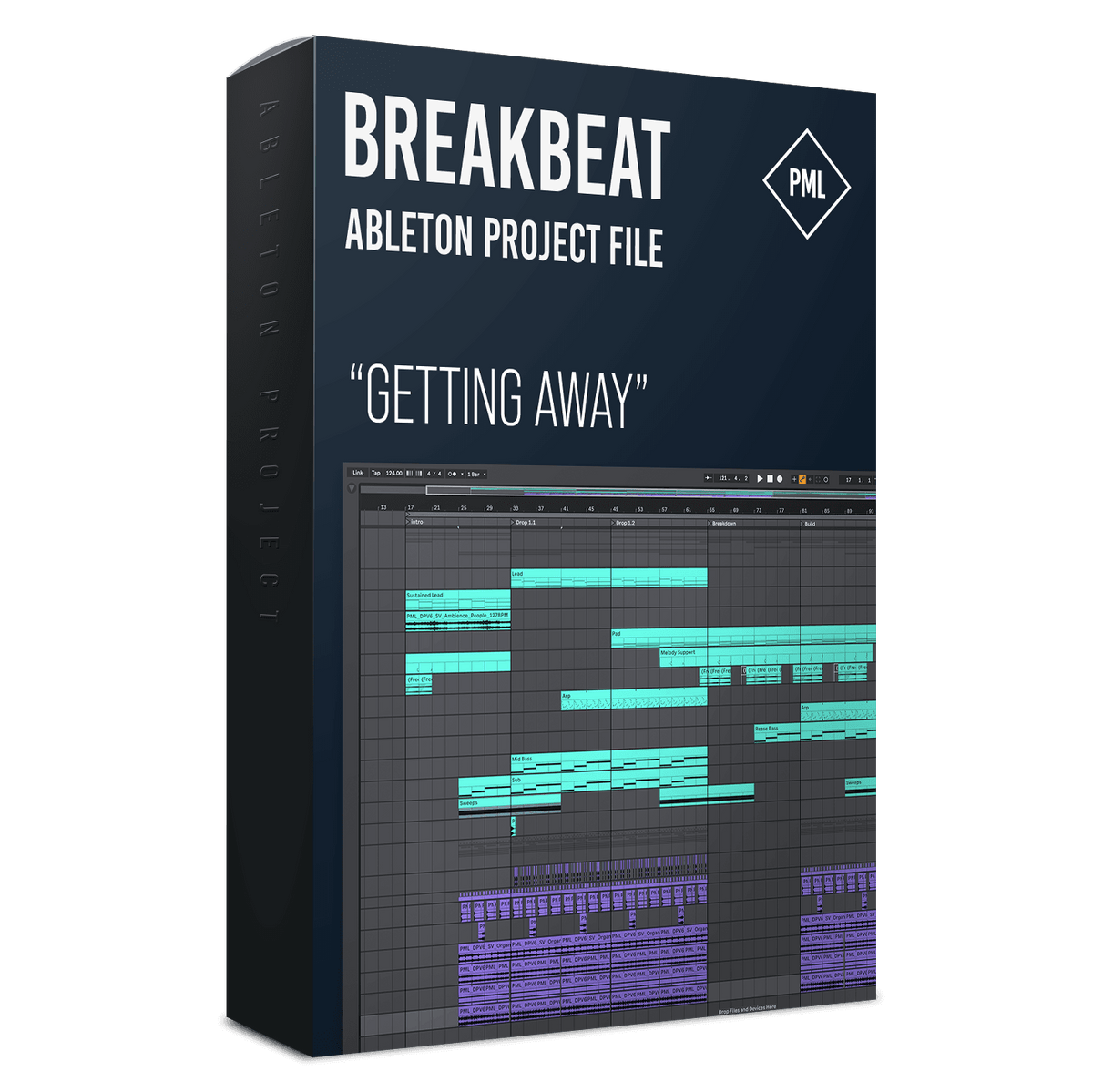 Breakbeat - Getting Away - Ableton Template Product Box