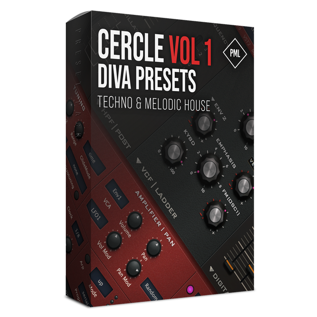 Cercle Sounds - Diva Preset Pack for Melodic House + Techno