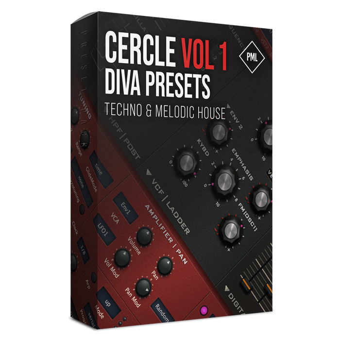 Cercle Sounds - Diva Preset Pack for Melodic House + Techno