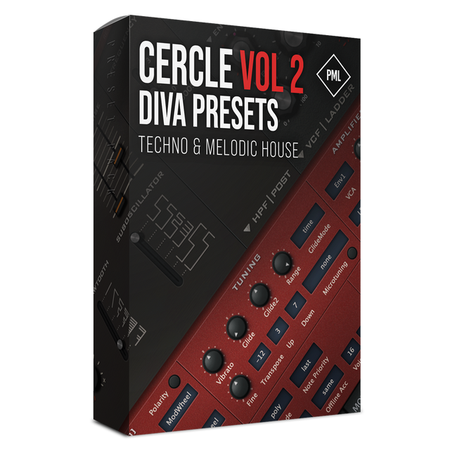 Cercle Sounds Vol 2 - Diva Preset Pack for Techno