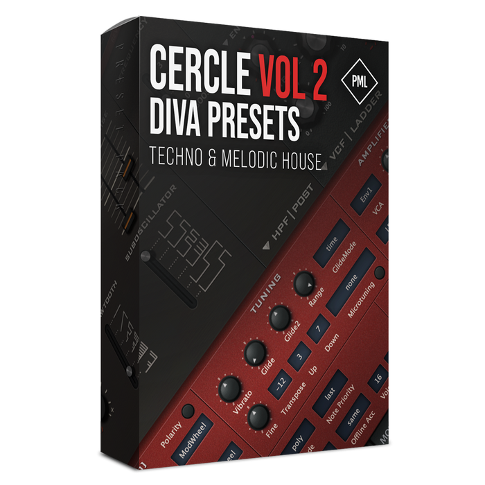 Cercle Sounds Vol 2 - Diva Preset Pack for Techno