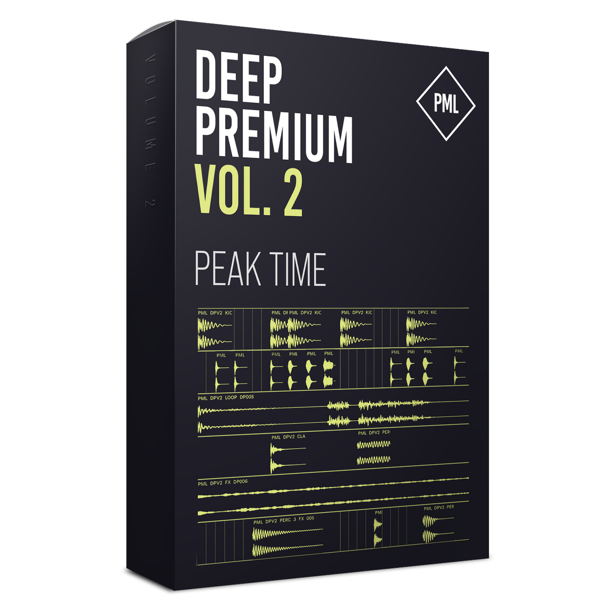 Deep Premium Vol.2 - Drum Sample Pack Product Box