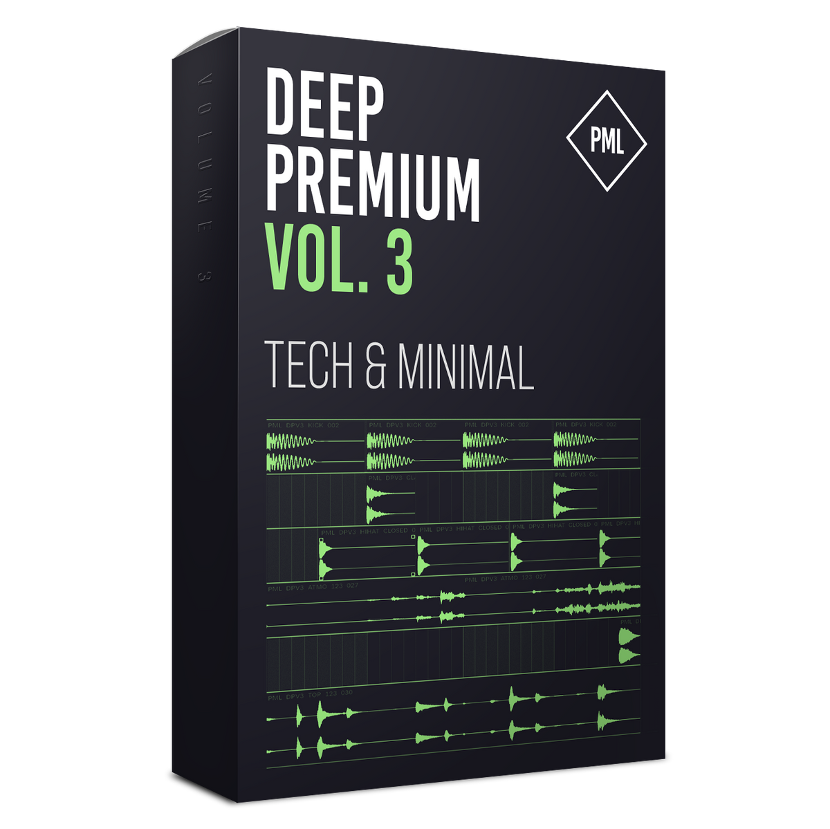 Deep Premium Vol.3 - Drum Sample Pack Product Box