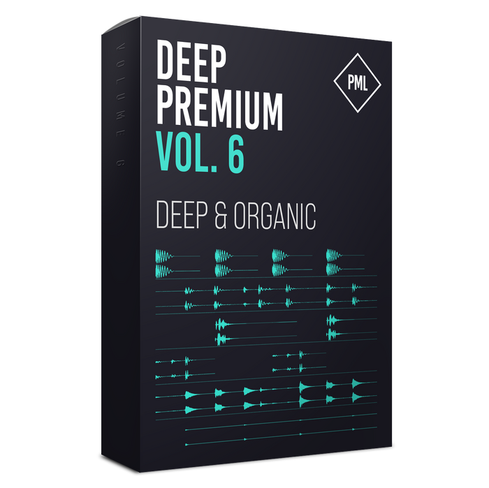 Deep Premium Vol.6 - Drum Sample Pack Product Box