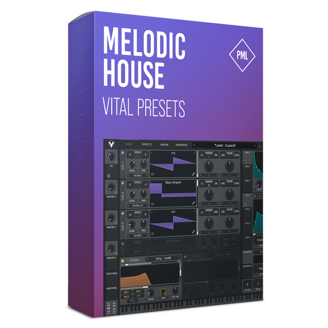 Vital Preset Pack - Melodic House by Furcloud