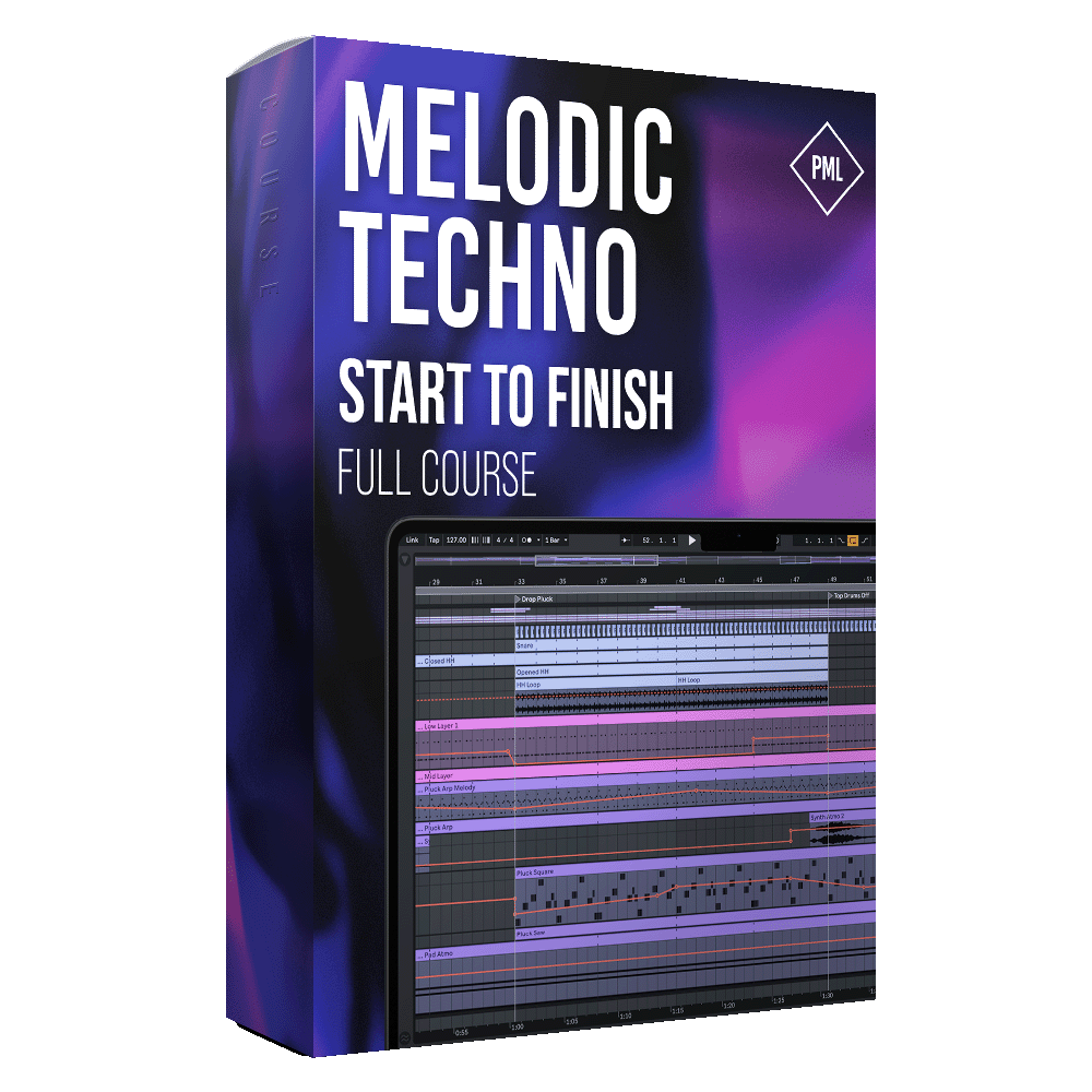 Course: Melodic Techno Track from Start to Finish Product Box