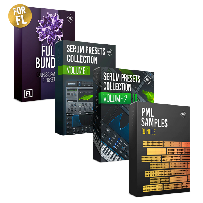 FL Full Bundle by PML V1.0 + Serum Preset Bundle - Collections Vol.1 & Vol.2 + PML Samples Bundle Bundle Edition 1.4