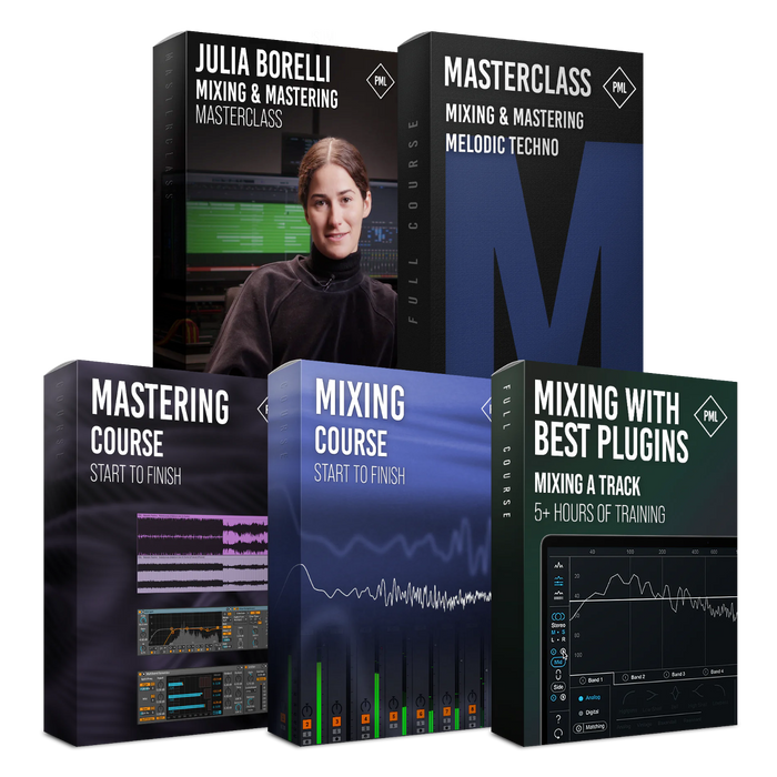 Julia Borelli Masterclass + 4 Course Mixing and Mastering Bundle