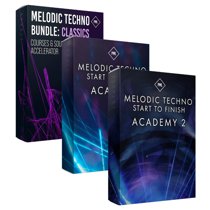 Complete Melodic Techno Academy Start to Finish Vol. 1 + Vol. 2 + Melodic Techno Accelerator Vol.1 V1.1