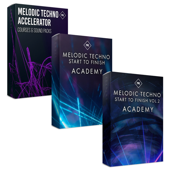 Complete Melodic Techno Academy Start to Finish Vol. 1 + Vol. 2 + Melodic Techno Accelerator Vol.1 V1.1