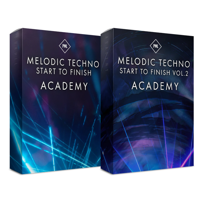 Complete Melodic Techno Start to Finish Academy Vol.1 & Vol.2