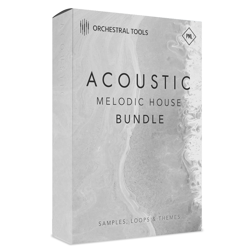 Acoustic Melodic House Themes Bundle Product Box