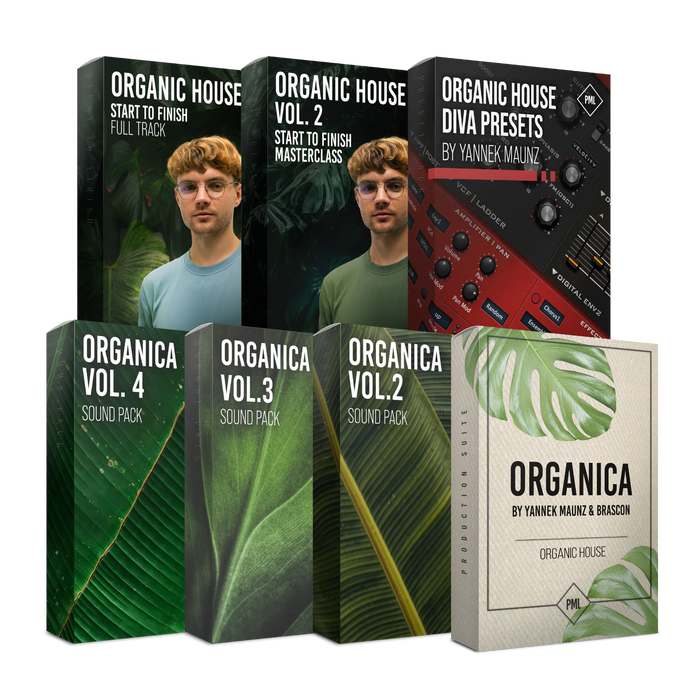 Organic House Course Vol.1 and Vol.2 + Organica Vol.1 - Vol.4 Full Versions + Organic House Diva Presets