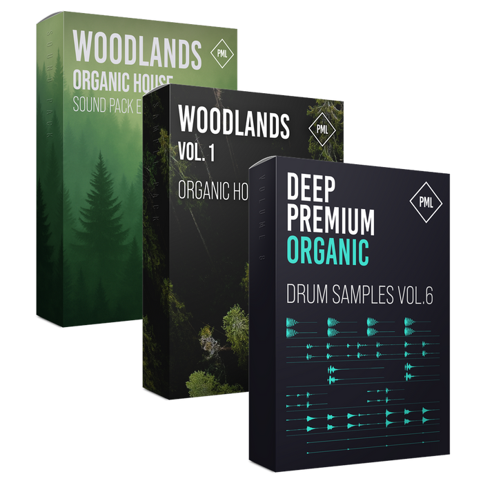 Woodlands Sound Pack + Woodlands Vol.1 Sample Pack + Deep Premium Vol.6