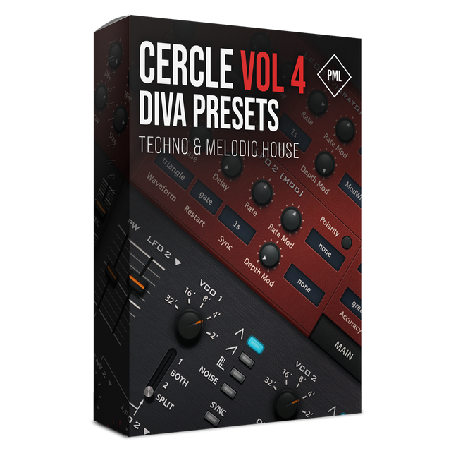 Cercle Sounds Vol 4 - Diva Preset Pack for Techno and Melodic House
