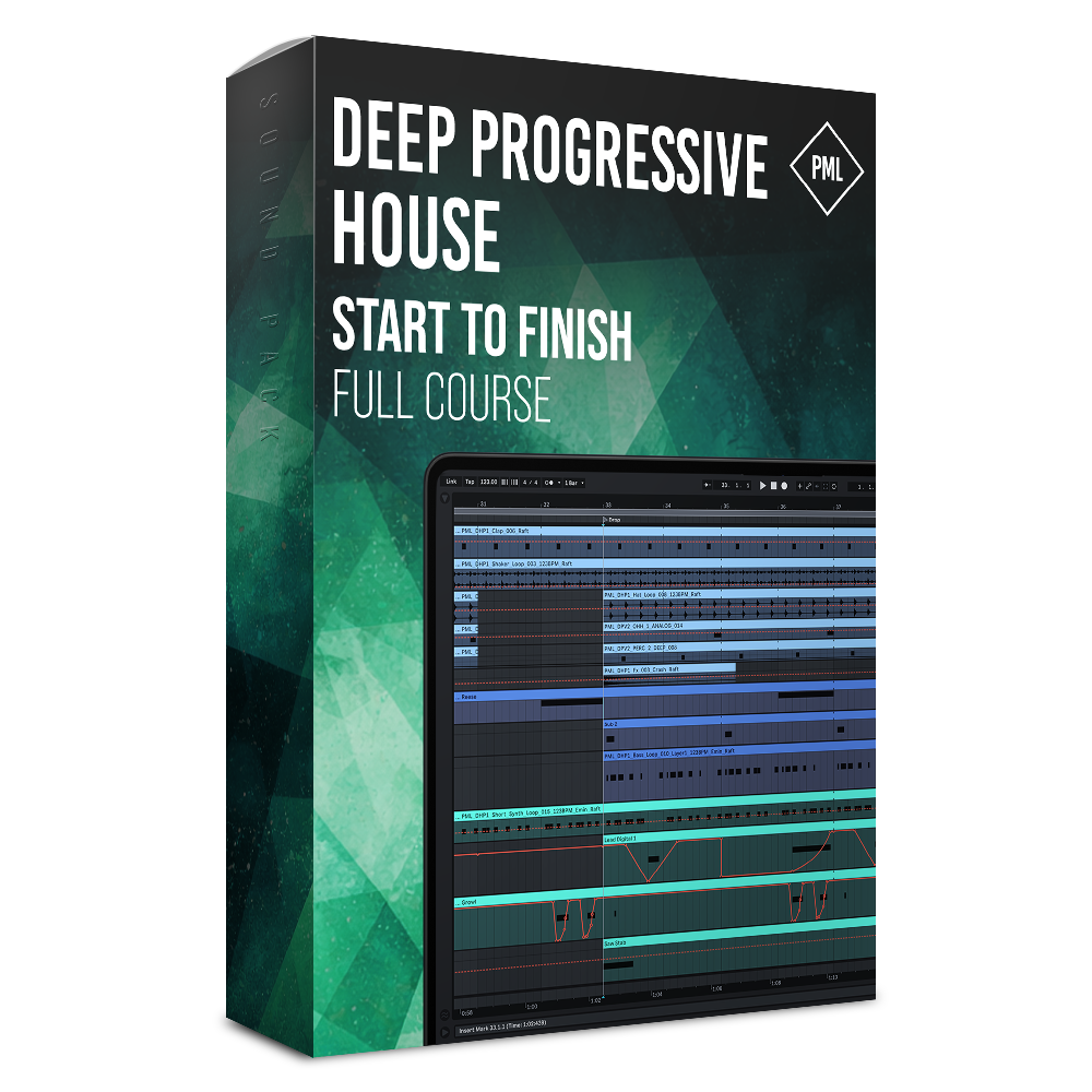 Course: Deep Progressive House From Start to Finish Product Box
