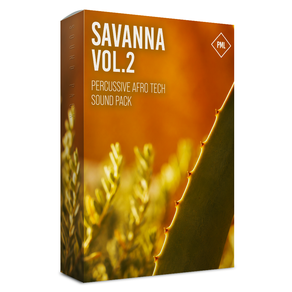 Melodic & Percussive Sound Pack - Savanna Vol.2 Product Box