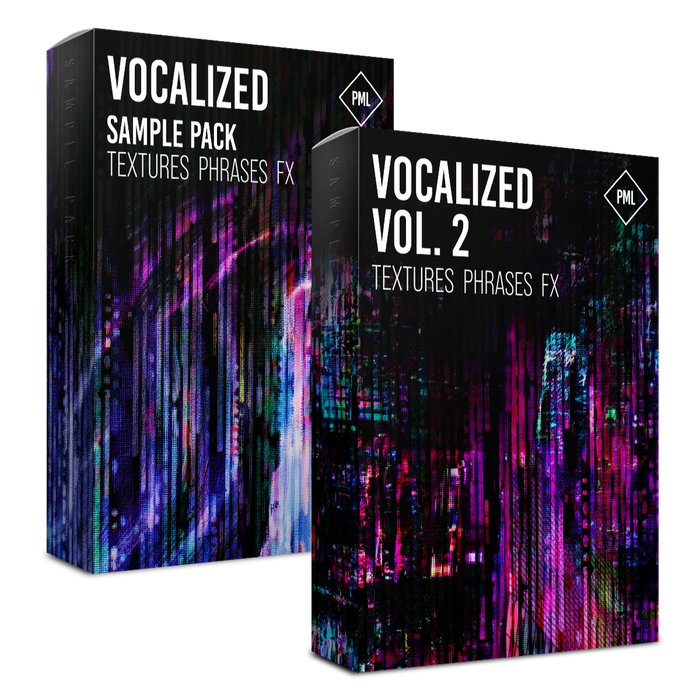 Vocalized Vol. 1 and Vocalized Vol.2 - Sample Packs