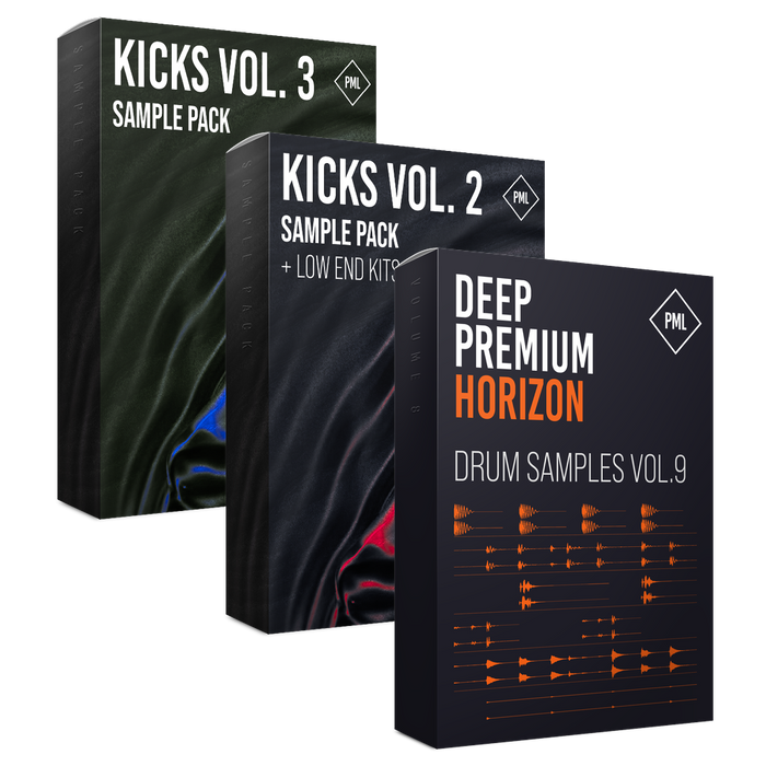 Kicks - Sample Pack Vol.2 & Vol.3 & Deep Premium Vol.9