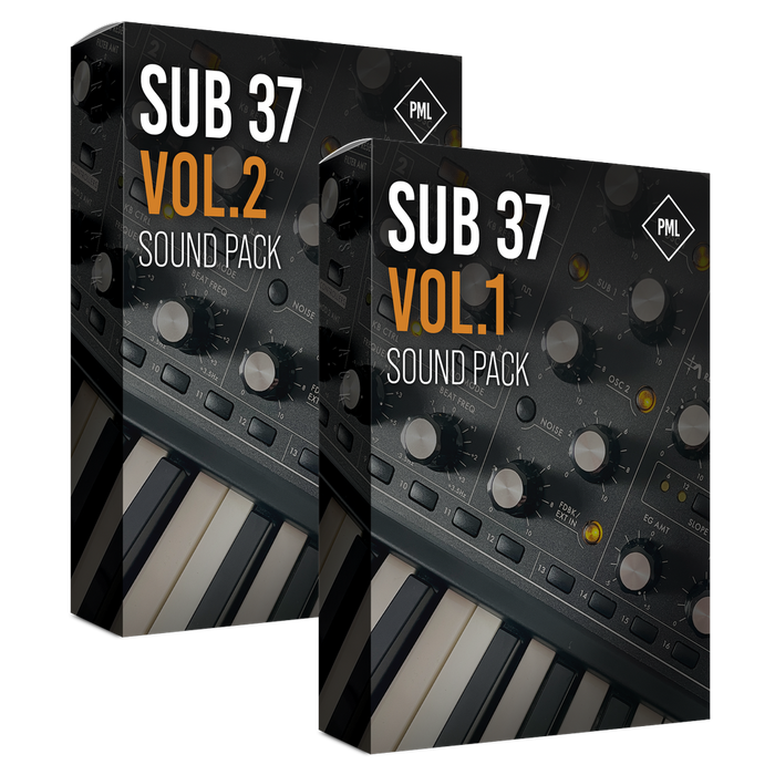 Sub 37 Vol.1 + Vol.2 - Audio/MIDI  & Presets