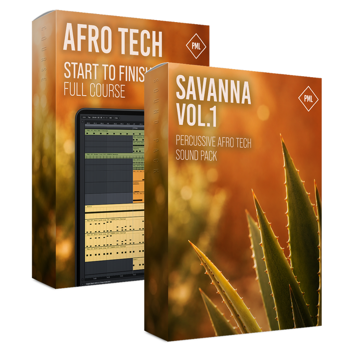 Course: Afro Tech From Start to Finish + Sound Pack - Savanna