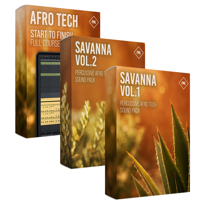 Savanna Vol.2 + Savanna Vol.1 + Afro Tech Course