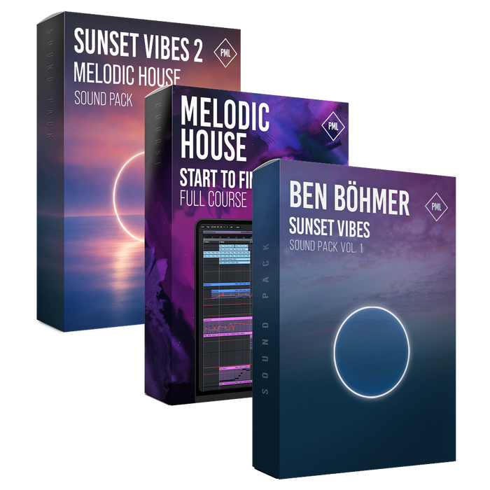 Sunset Vibes Vol.2 + Sunset Vibes Vol.1 + Melodic House Course