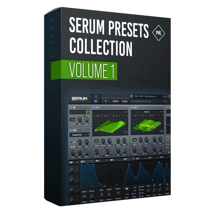 Serum Presets Collection Vol.1 Product Box